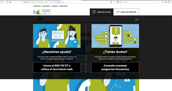 ASESORAMIENTO Y PROTECCIÓN DE MENORES EN INTERNET