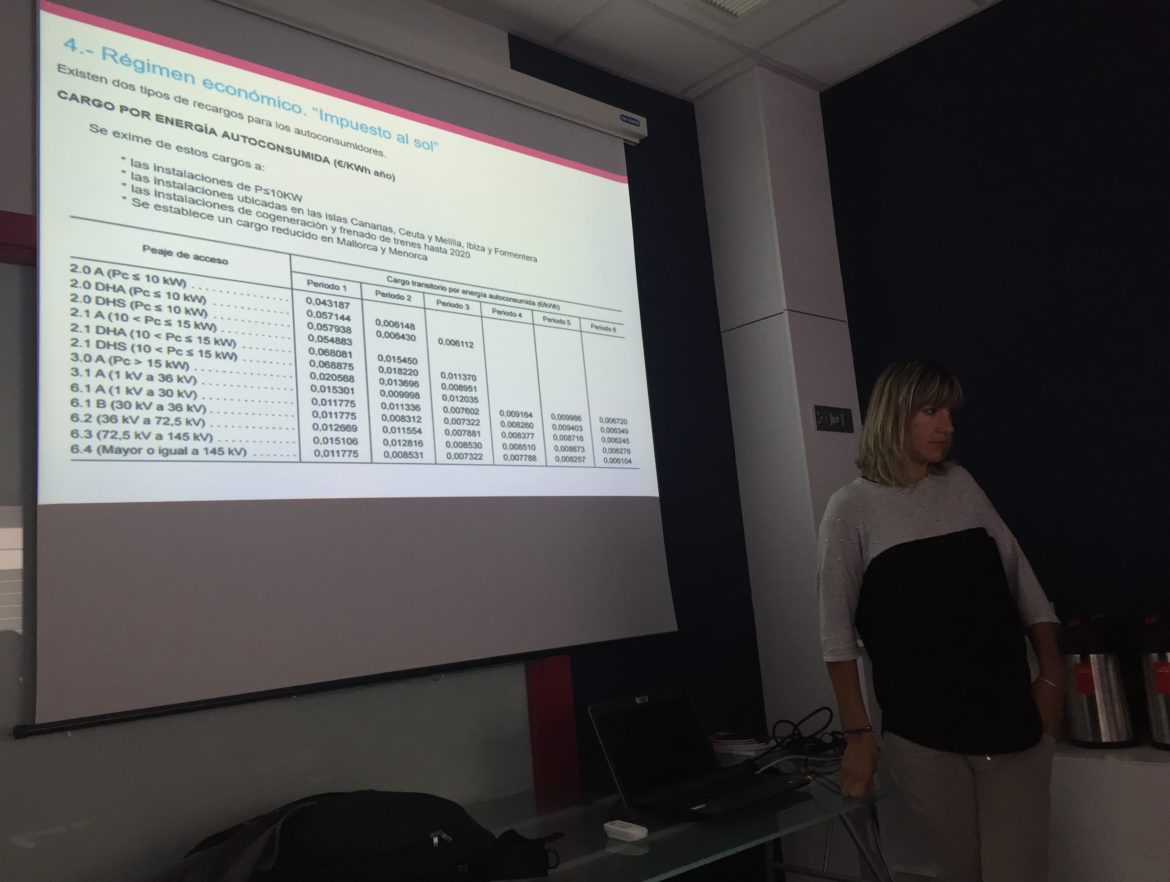 INTERESANTE ENCUENTRO SOBRE AUTOCONSUMO