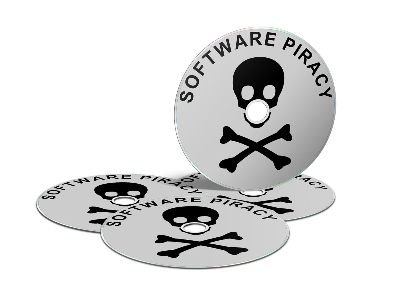 Baja la tasa de piratas en software