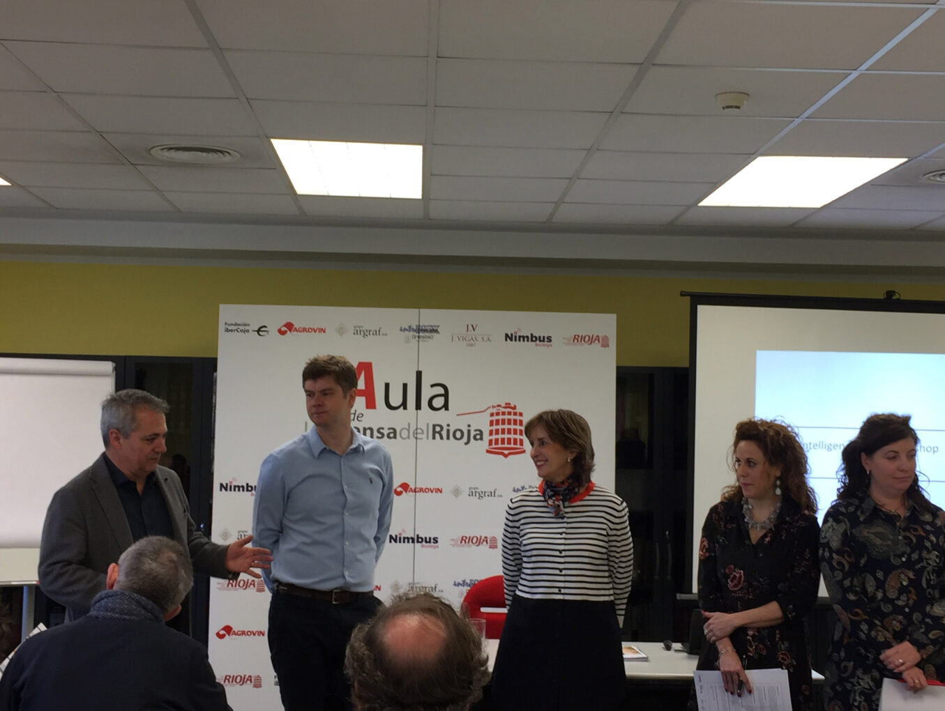 Apertura del Aula de La Prensa del Rioja